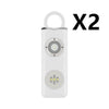 Self Defense Siren Safety Alarm for Women Keychain with SOS LED Light Personal Self Alarm Personal Security Keychain Alarm